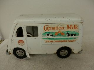 1956 Tonka Carnation Milk Delivery Van