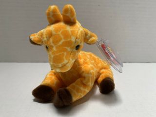 Ty 1995 Twigs The Giraffe Beanie Baby - With Tags