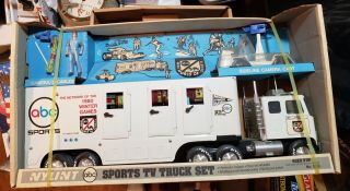 Abc Wide World Of Sports 1980 Winter Olympics Tv Toy Truck By Nylint