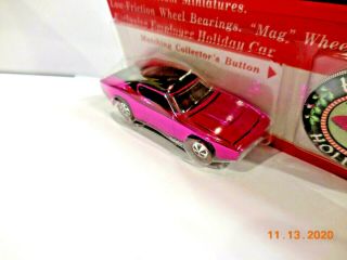 Hot Wheels Mattel Employee ONLY Hot Pink Larry Wood Holiday Custom Otto RARE 4