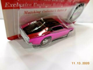 Hot Wheels Mattel Employee ONLY Hot Pink Larry Wood Holiday Custom Otto RARE 5