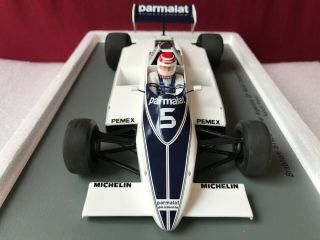 Spark 1981 Brabham Bt49c Nelson Piquet World Champion Argentina Gp F1 1:18