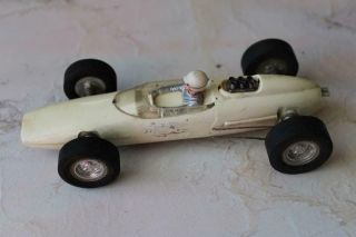 1/24 Scale Slot Car Cooper F - 1 Needs Work To Be A Running Car Or Running Car N/r