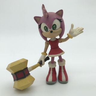 Sonic The Hedgehog Action Figure Amy Adventure Resaurus 4 " 2000 Sega