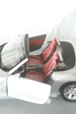 1:12 Scale Diecast Kyosho BMW Z4 Silver Convertible.  and. 4