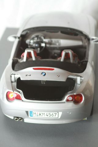 1:12 Scale Diecast Kyosho BMW Z4 Silver Convertible.  and. 5