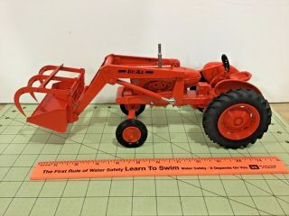 Custom 1/16 Scale Allis Chalmers Wd - 45 Tractor & Dual Loader,  Insured Ship