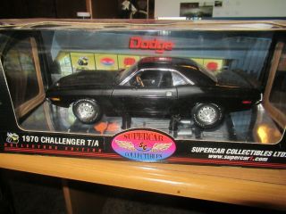 1/18 Highway 61 1970 Challenger T/a Rare Black