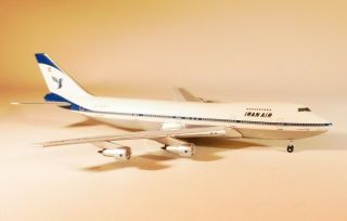 1/400 Aeroclassics Iran Air B 707/747 Set polished 2