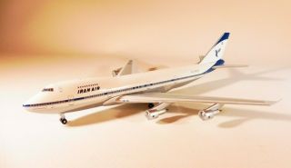 1/400 Aeroclassics Iran Air B 707/747 Set polished 4