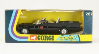 Vintage Corgi Batmobile 267 Mettoy 1973 All