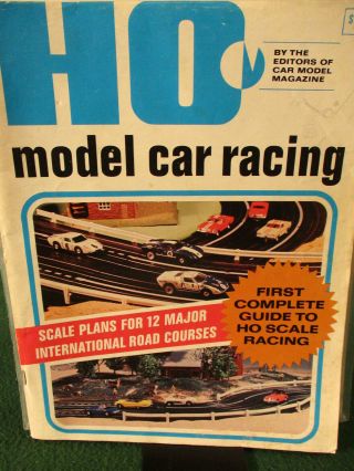 Nmint Vintage T Jet Slot Car Race Track Set Hobby Shop Flyer