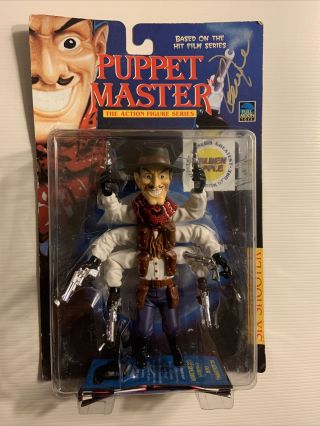 Full Moon Six Shooter Puppet Master Golden Apple Action Figure (rare Signed)
