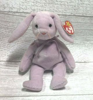 Floppity Bunny 4th Gen 1996 Retired Ty Beanie Baby Collectible Easter Decor