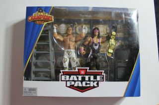 Wwe Elite Hall Of Champions Battle Pack - Shawn Michaels & Bret Hitman Hart Mib