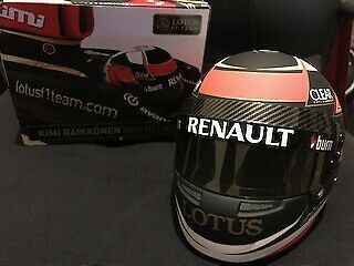 2013 Kimi Raikkonen Lotus Renault 1/2 Scale Bell Mini Helmet