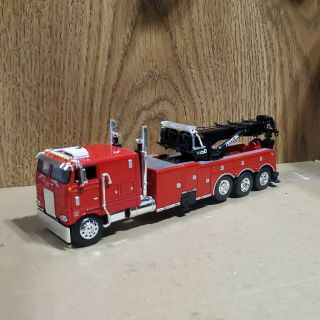 Dcp First Gear Custom 1/64 Red Peterbilt 352 Coe Rotator Tow Truck Wrecker