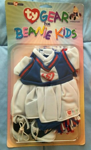 Ty Gear For Beanie Kids Doll Clothes Outfit Set Cheerleader In Package