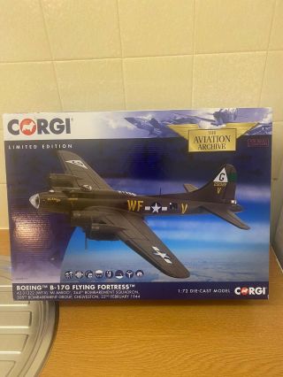Corgi Aviation Archive Boeing B - 17g Flying Fortress Aa33319 1:72 Scale