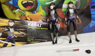 2012 Tmnt Karai Action Figure Teenage Mutant Ninja Turtles Complete