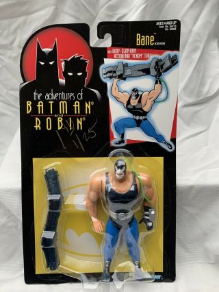 Batman The Animated Series Bane 1994 Action Figure With Body - Slam Arm Venom Tube