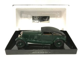 Bentley 6,  5 Litre Gurney Nutting Saloon Blue Train Special 1930 1:18 Minichamps