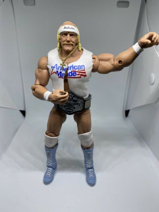 Wwe Mattel Elite Ringside Exclusive Hulk Hogan American Made Action Figure Belt