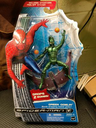 Spider - Man 3 Green Goblin Action Figure 2007 @@mint@@ @@rare@@