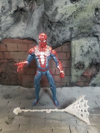 Marvel Universe Gamerverse Spider - Man 3.  75 " Figure Complete Never Played With