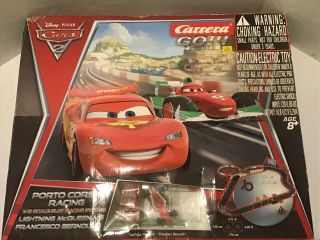 Disney Pixar Cars 2 Carrera Go 1:43 Scale Slot Racing System