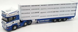Corgi 1/50 Scale Cc13738 - Scania R Houghton Parkhouse Livestock Transporter