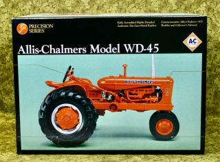 Ertl,  Allis - Chalmers Model Wd - 45 Tractor,  Precision Series,  1:16 Scale.