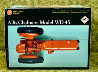 Ertl,  Allis - Chalmers Model WD - 45 Tractor,  Precision Series,  1:16 Scale. 2