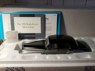 Franklin 1955 Rolls - Royce Silver Cloud I 1:24 Scale Diecast Model Car