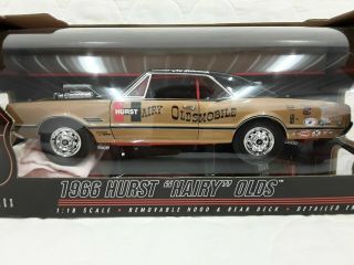 Highway 61 Collectibles 1966 Oldsmobile Hairy Hurst Olds 1/18 Scale
