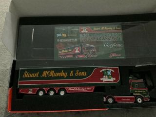 Tekno Stuart Mcmurchy Scania No1 Complete With Cert Boxed