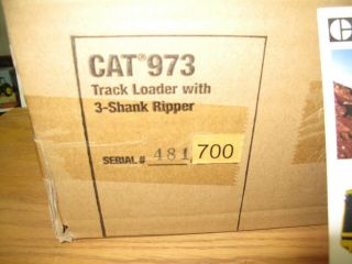Caterpillar 973 Track Loader With 3 Shank Ripper By Ccm 1/48