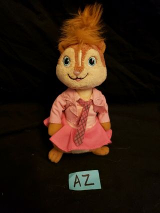 Ty Alvin And The Chipmunks 8 " Brittany Chipette Beanie Baby Plush Stuffed Animal