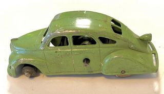 Tootsietoy 1930s Wind Up Lincoln Zephyr Sedan With Rear Tail Light