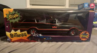 1966 Batmobile Batman Classic Tv Series (2013) Mattel For 6 Inch Figures