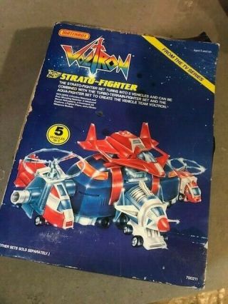Vintage Voltron Strato Fighter W/ Box 1985 Japan