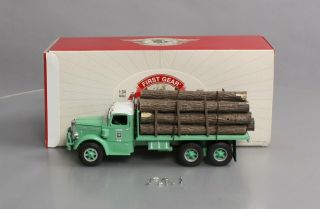 First Gear 10 - 3623 1:34 Scale Forestry Mack Logging Stake Truck W/ Logs Ln/box