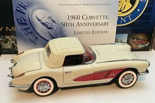 Franklin 1960 Chevrolet Corvette 50th Anniv.  Limited Edition 1:24