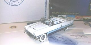 Franklin 1955 Packard Caribbean Convertible - 1:24 Die Cast Limited Edition