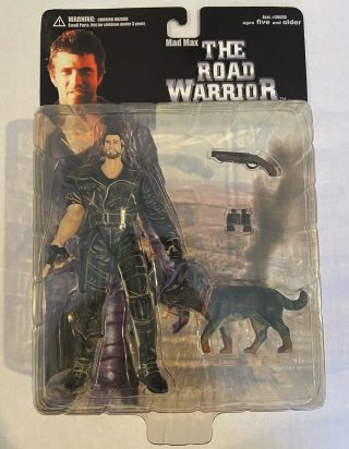 Mad Max The Road Warrior Movie W/ Dog 6 " Action Figure N2 Toys 2000 Nrfp