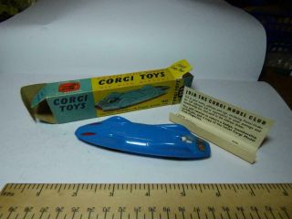 Boxed Corgi Toys 153 Proteus - Campbell - Bluebird Record Car