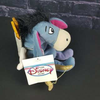 Disney Mini Bean Bag Cupid Eeyore 9 " Winnie The Pooh Plush Toy Donkey Tags A6