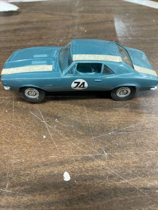 Revell 1/32 Vintage Light Blue Chevy Camaro Slot Car 74