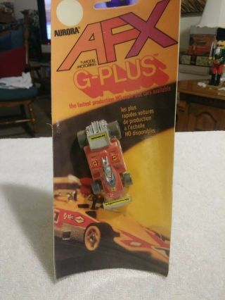 Aurora Ho Scale Afx G Plus Slot Car Carded&vacuumed Packed Moc L@@k