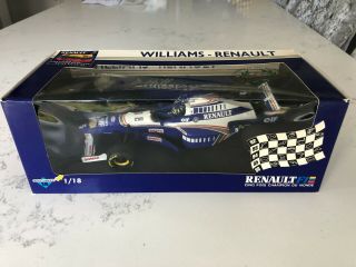 Damon Hill Williams Renault Fw18 World Champion 1996 Minichamps 1.  18